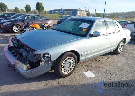 2003 Mercury Grand Marquis Gs из США, поврежденный, VIN 2MEFM74WX3X601605